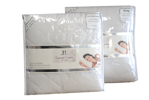 Luxury quilted none water proof pillow protectors (sold in pairs)
