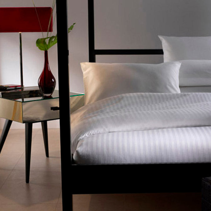Satin Stripe 200 Thread Count Oxford Pillowcase