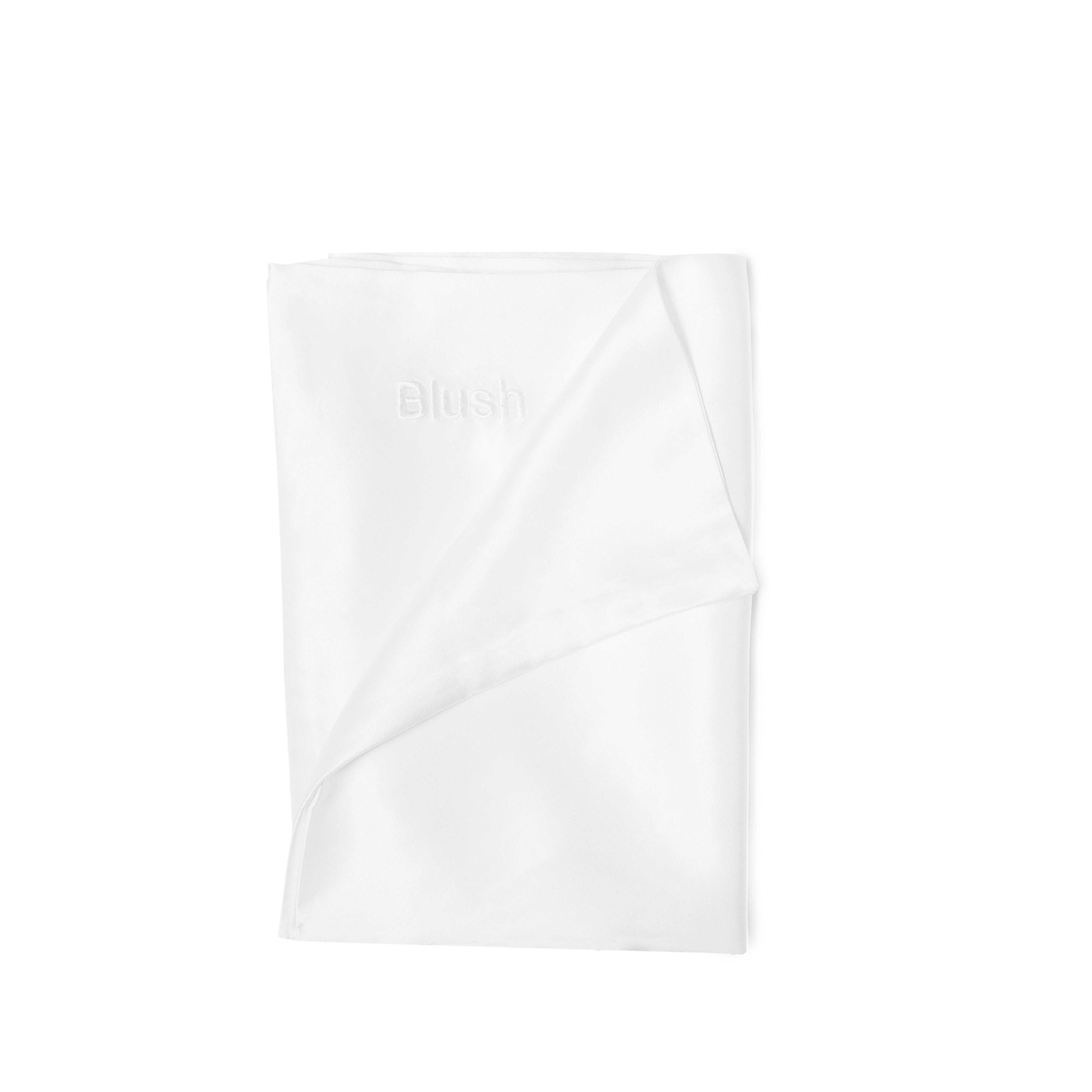 Blush 100% Mulberry silk pillowcase with hidden zip