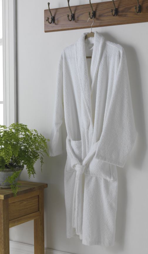 Unisex Luxury Cotton Towelling Bathrobe