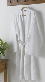 Load image into Gallery viewer, Unisex Cotton Blend Waffle Bathrobe
